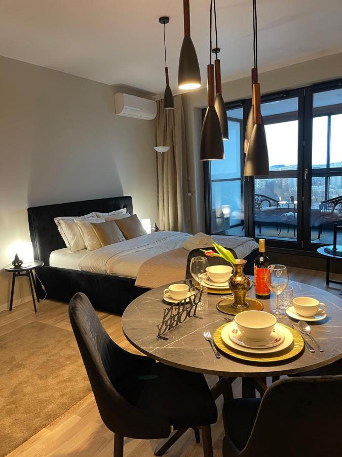 Апартаменти Vistula Terraces 10Th Floor Краків Екстер'єр фото