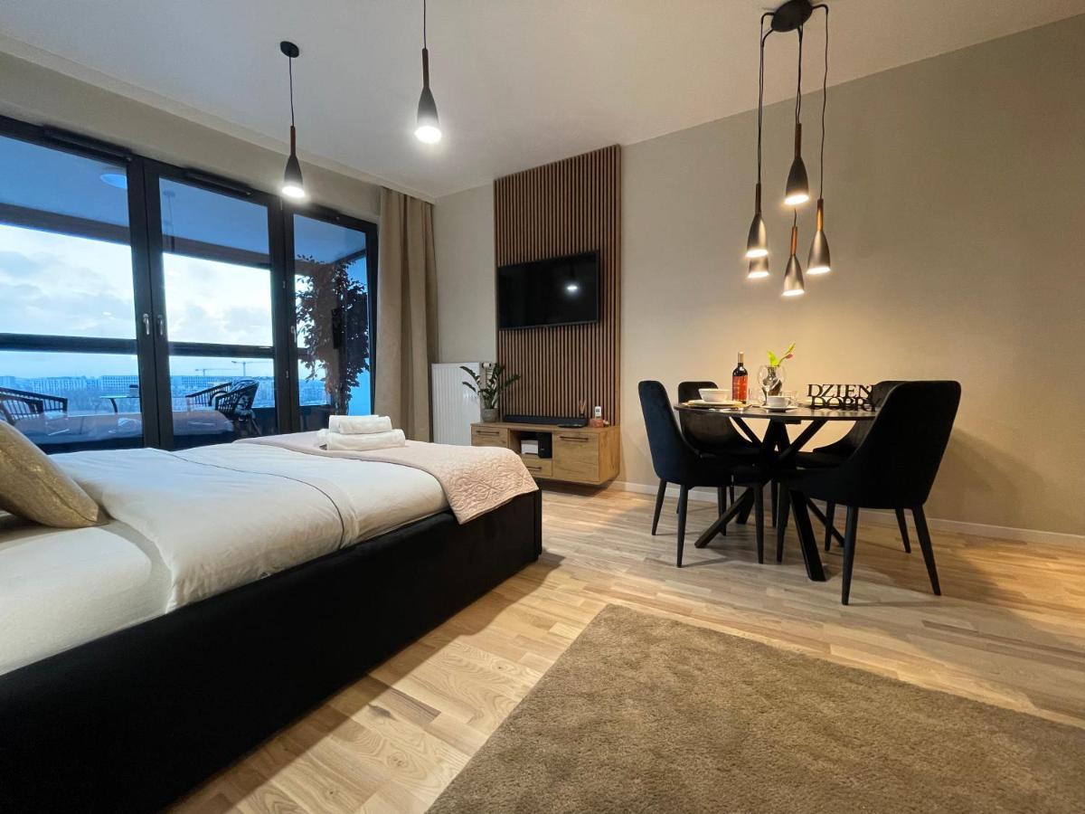 Апартаменти Vistula Terraces 10Th Floor Краків Екстер'єр фото